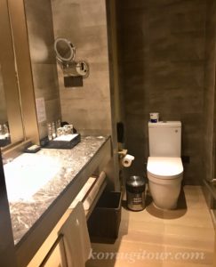 ノボテル上海クローバー　トイレ