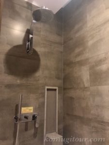 ノボテル上海クローバー　シャワー