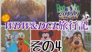 WDW＆DCL 旅行記