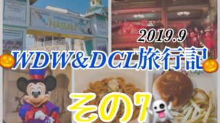 WDW＆DCL旅行記