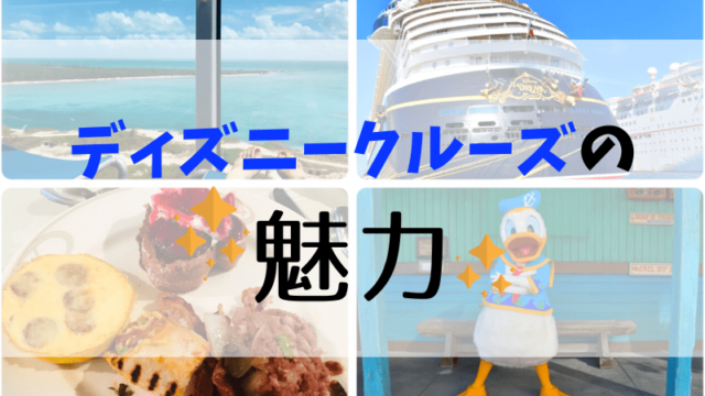 ディズニークルーズ旅行で必要なものと服装について こむぎtravel ディズニークルーズ旅行で必要なものと服装について こむぎtravel