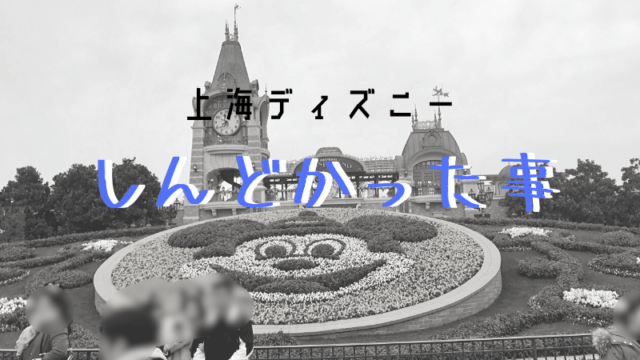 上海ディズニー 平均的な費用と格安で行く方法 添乗員が教えます こむぎtravel